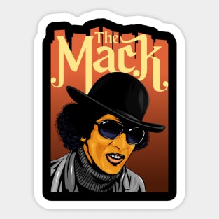 The Mack 70s Style Sticker